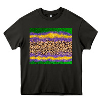 Asphalt mardi gras leopard Heavy Core Tee - AdoDesignShop