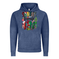 Vintage Denim santas favorite registered nurse Vintage Hoodie - MaliasSmallBusiness