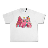 Lunar Rock Pink Christmas trees Urban Heavy Tee - NancyCooperArtShop