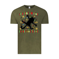 Vintage Olive it's fine i'm fine everything is fine Vintage Tee - MaliasSmallBusiness