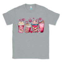 Heather Grey christmas debbie cake white coffee cups Classic Tee - MaliasSmallBusiness