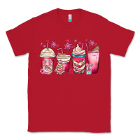 Red christmas debbie cake white coffee cups Classic Tee - MaliasSmallBusiness