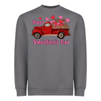 Storm happy valentine's day truck hearts Heavyweight Sweatshirt - RanaPortraitStore