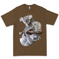 Cacao Koala Premium Tee - LillyAllenDesigns