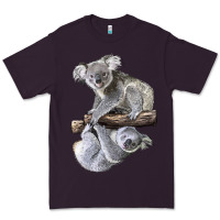 Plum Koala Premium Tee - LillyAllenDesigns