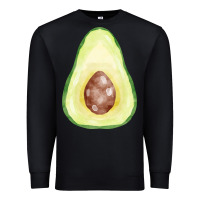Black half avocado fa element Premium Sweatshirt - FaDigitalArtStudio