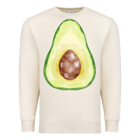 Sandshell half avocado fa element Premium Sweatshirt - FaDigitalArtStudio