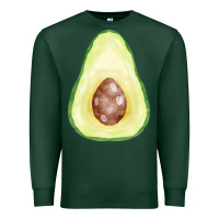 Sports Green half avocado fa element Premium Sweatshirt - FaDigitalArtStudio