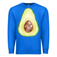 True Royal half avocado fa element Premium Sweatshirt - FaDigitalArtStudio