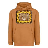 Meerkat Baby Cow Leopard Sunflowers Heavyweight Hoodie - CowCowDesign