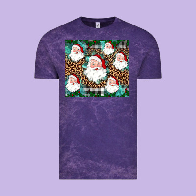 Santa Vintage Tee Designed By Jahusdesignshop