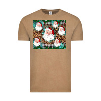 Vintage Coffee santa Vintage Tee - JahusDesignShop