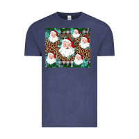 Vintage Denim santa Vintage Tee - JahusDesignShop