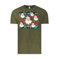 Vintage Olive santa Vintage Tee - JahusDesignShop
