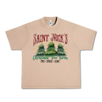 Burro Saint Nick's Christmas Tree Farm Urban Heavy Tee - MaliasSmallBusiness