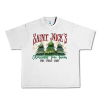 Lunar Rock Saint Nick's Christmas Tree Farm Urban Heavy Tee - MaliasSmallBusiness