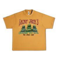 Peanut Butter Saint Nick's Christmas Tree Farm Urban Heavy Tee - MaliasSmallBusiness