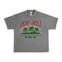 Tornado Saint Nick's Christmas Tree Farm Urban Heavy Tee - MaliasSmallBusiness