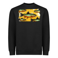 Black Colorado Greenback Cutthroat Trout Fish Heavyweight Sweatshirt - Bettercallsaul