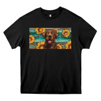 Black western chocolate labrador license plate Heavy Core Tee - Artiststas