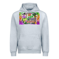 Heather Grey I am witch Coffee Kids Cup Urban Hoodie - CowhideDigitalArt