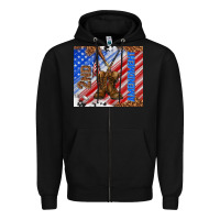 Black second amendment Zipper Hoodie - TumblerDesignByShophia