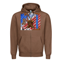 Chestnut second amendment Zipper Hoodie - TumblerDesignByShophia