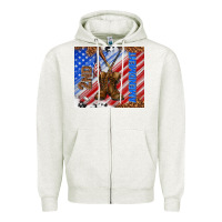 Oatmeal Heather second amendment Zipper Hoodie - TumblerDesignByShophia