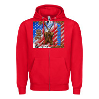 Red second amendment Zipper Hoodie - TumblerDesignByShophia