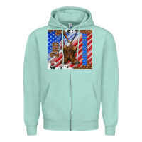 Seafoam second amendment Zipper Hoodie - TumblerDesignByShophia
