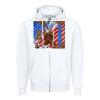 White second amendment Zipper Hoodie - TumblerDesignByShophia