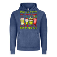 Christmas Characters Coffee Cups Vintage Hoodie | Teevron