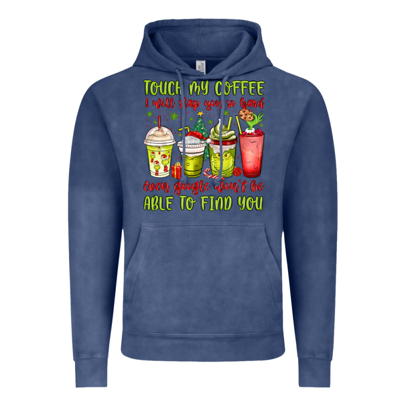 Christmas Characters Coffee Cups Vintage Hoodie by MaliasSmallBusiness | Teevron