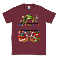 Burgundy customize christmas elf Classic Tee - MaliasSmallBusiness