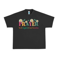Pigment Black prayer the strongest wireless connection Urban Heavy Tee - JahusDesignShop