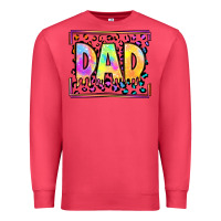 Cardinal lgbtq tie dye dad Premium Sweatshirt - OliviaCreatesArt