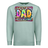 Seafoam lgbtq tie dye dad Premium Sweatshirt - OliviaCreatesArt
