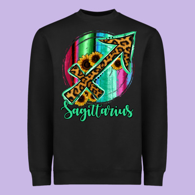 Sagittarrius Sign Of Zodiac Heavyweight Sweatshirt Designed By Bettercallsaul