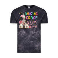 Cloud Black amazing grace how sweet the sound Vintage Tee - MaliasSmallBusiness