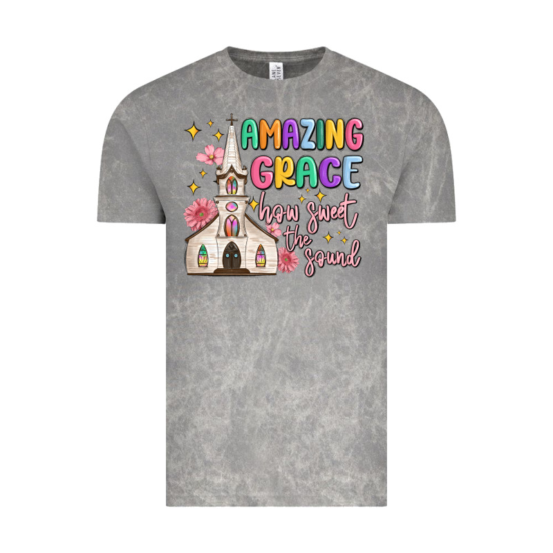 Amazing Grace How Sweet The Sound Vintage Tee by MaliasSmallBusiness | Teevron