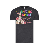Vintage Black amazing grace how sweet the sound Vintage Tee - MaliasSmallBusiness