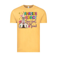 Vintage Mustard amazing grace how sweet the sound Vintage Tee - MaliasSmallBusiness