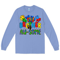 Colony Blue my brother is au some a Long Sleeve Tee - Artiststas