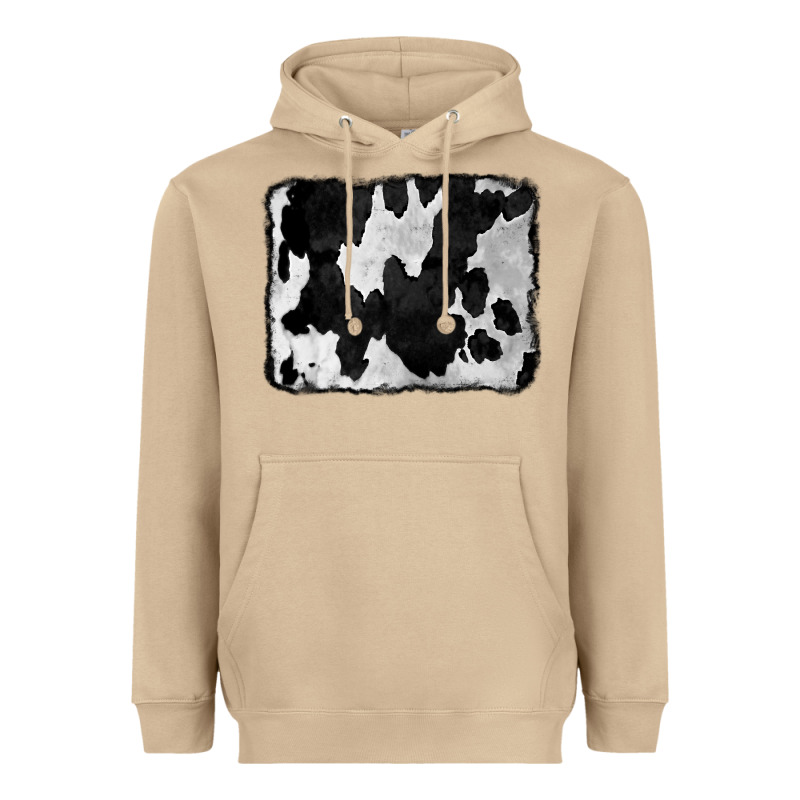 Cowhide Heavyweight Hoodie by CowCowDesign | Teevron