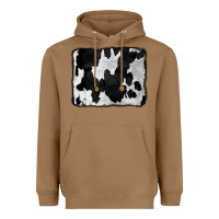 Toasted Coconut Cowhide Heavyweight Hoodie - CowCowDesign