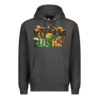 Charcoal Heather Western lucky St. Patrick's Day Premium Hoodie - CowGirlArtShop