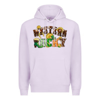 Lilac Western lucky St. Patrick's Day Premium Hoodie - CowGirlArtShop