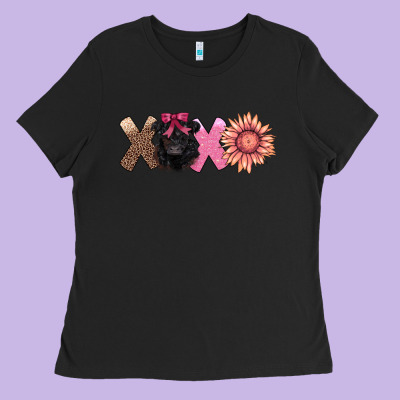Xoxo Belted Galloway Ladies Tee Designed By Adodesignshop