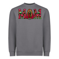 Storm Mom with Floral Aztec and Leopard Background Heavyweight Sweatshirt - Bettercallsaul
