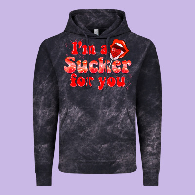 Im A Sucker For You Valentines The Day Vintage Hoodie Designed By Nancycooperartshop